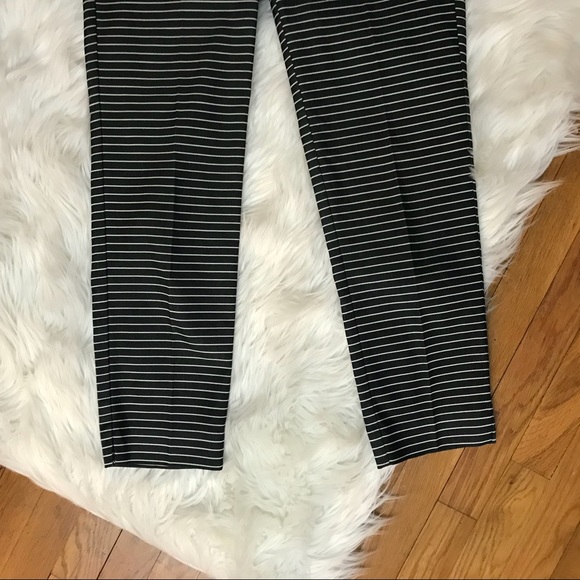 LOFT Marisa The Riviera Pant Striped Ankle Pants - Picture 4 of 8